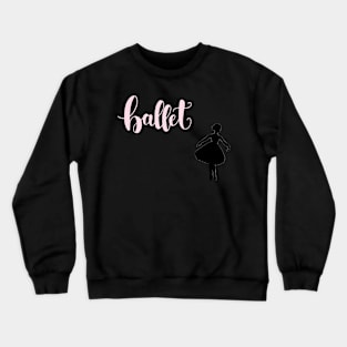 ballerina stickers Crewneck Sweatshirt